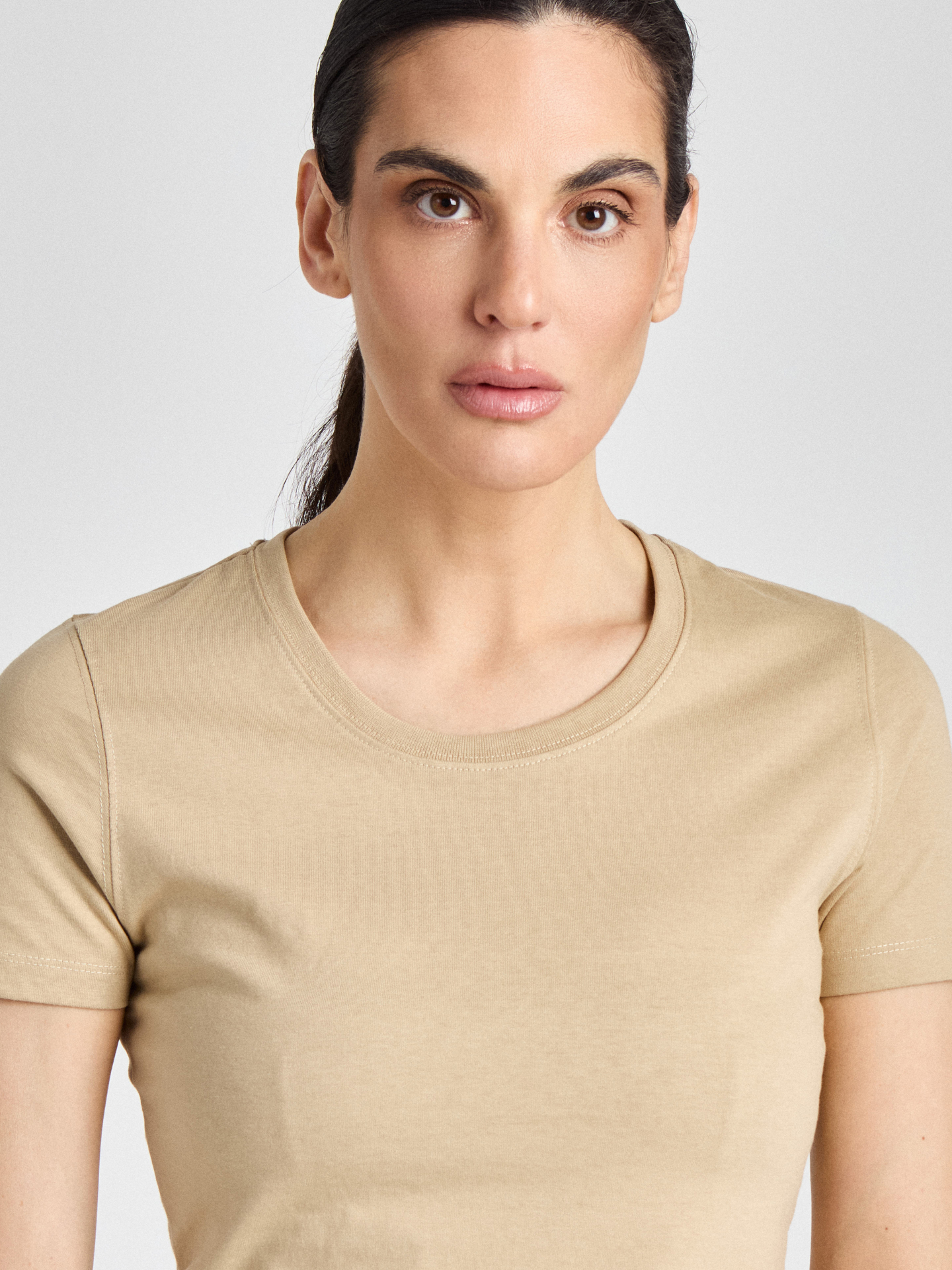 T-Shirt Kurzarm Ragusa Lady - natur